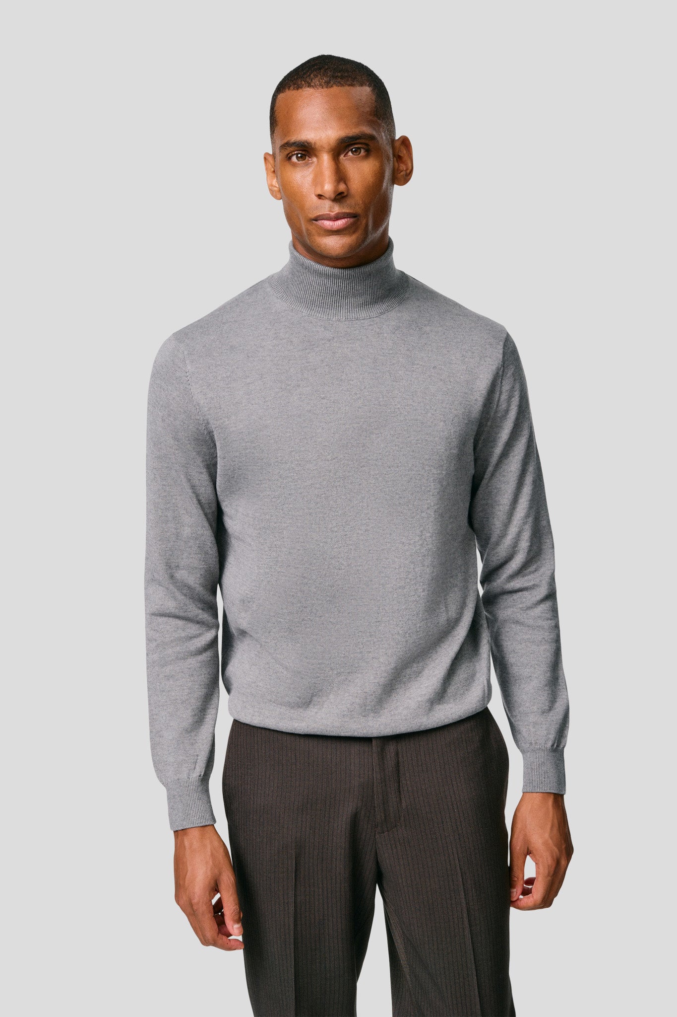 Grå turtleneck HVIID