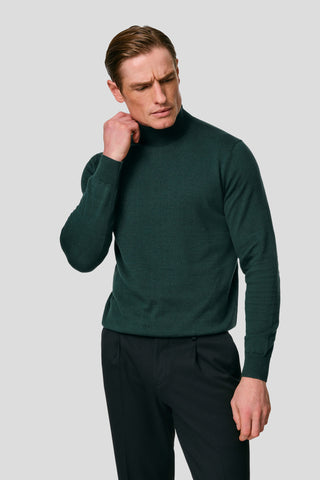 Mørkegrøn turtleneck SUIT CLUB