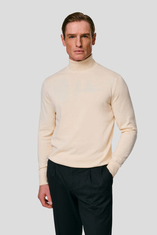 Off-white turtleneck SUIT CLUB