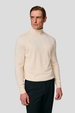 Off-white turtleneck SUIT CLUB