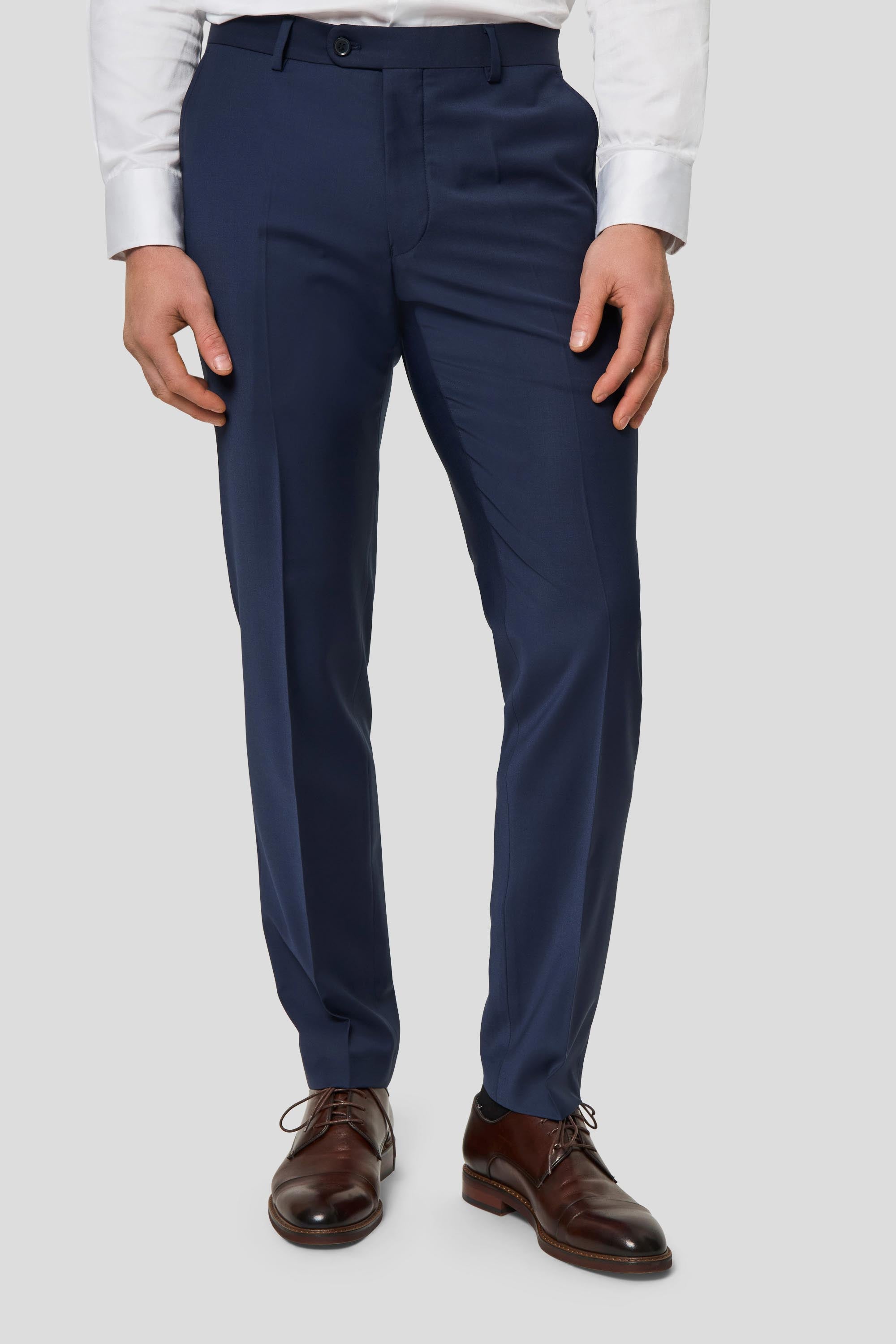 PREMIUM kongeblå three-piece jakkesæt PREMIUM