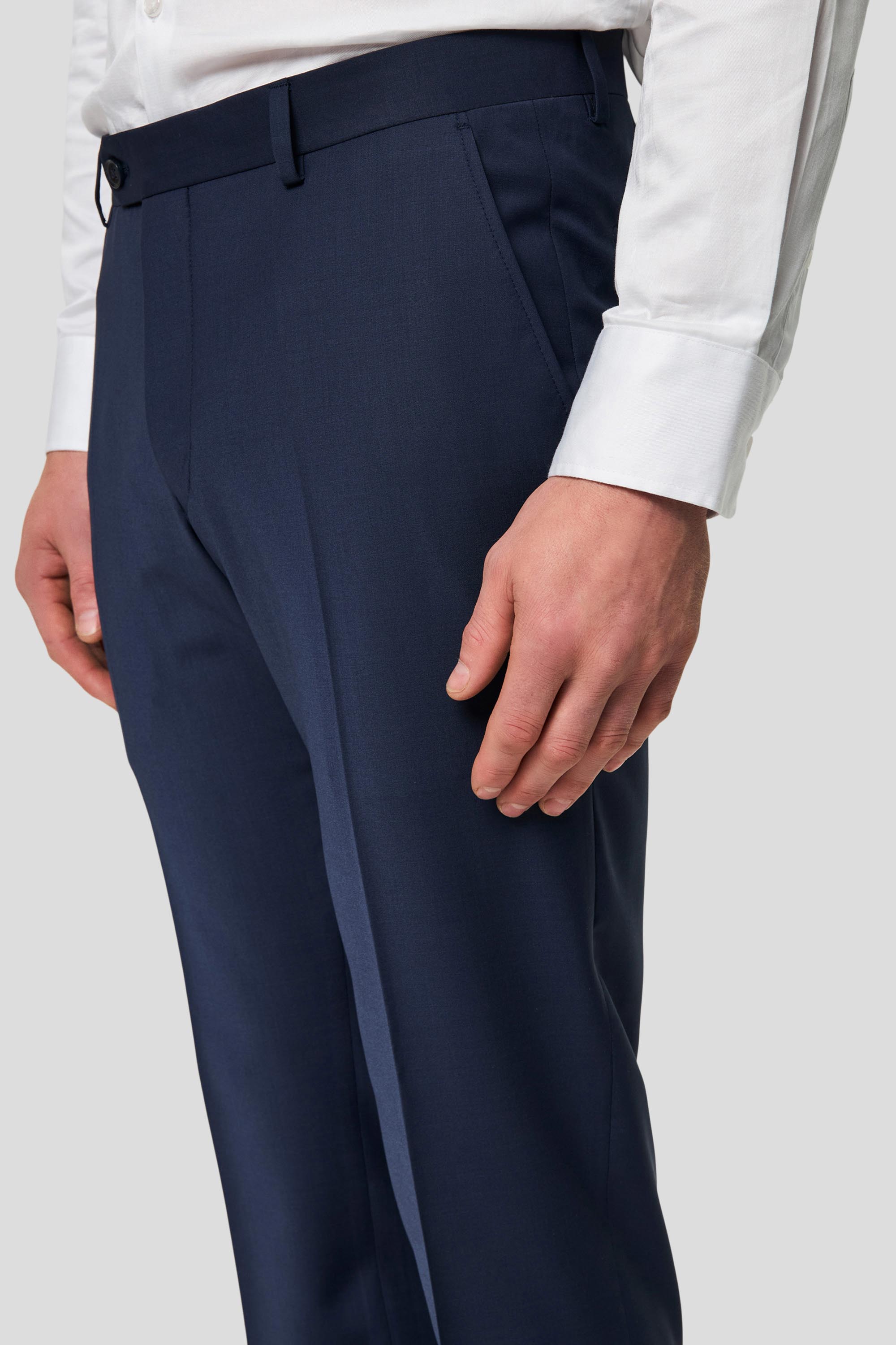 PREMIUM kongeblå three-piece jakkesæt PREMIUM