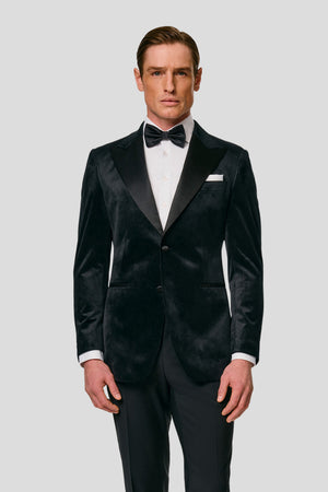 PREMIUM sort velour smoking blazer