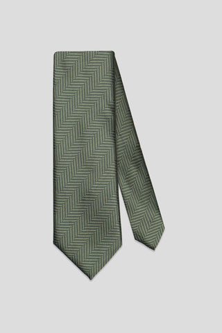 Grønt sildeben slips
