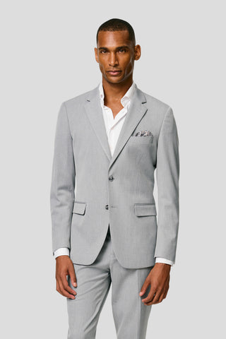 PRESTIGE lysegrå blazer PRESTIGE