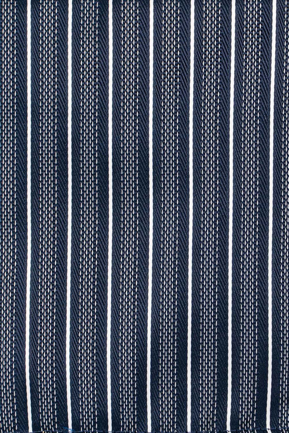 Navy & hvid stribet slips PVD