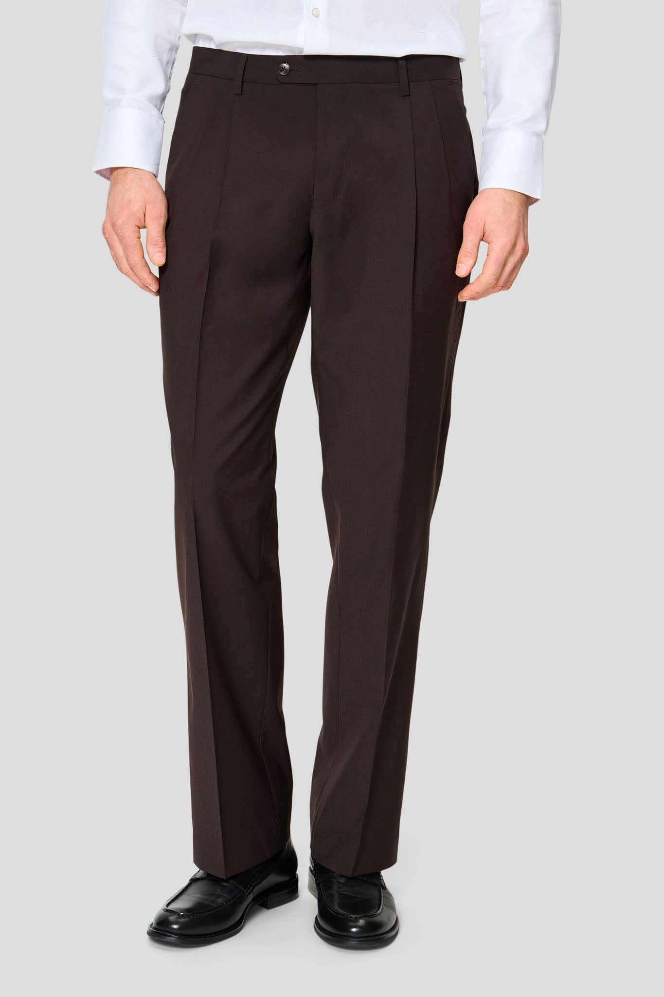 PREMIUM brunt three-piece jakkesæt