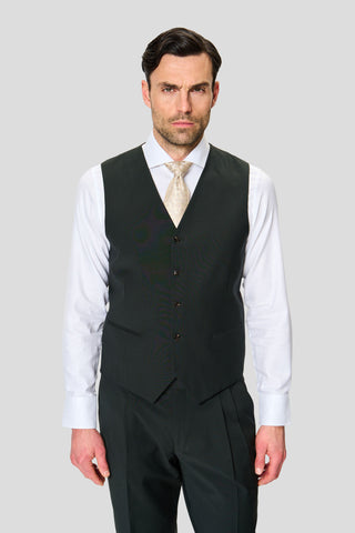 PREMIUM grønt three-piece jakkesæt