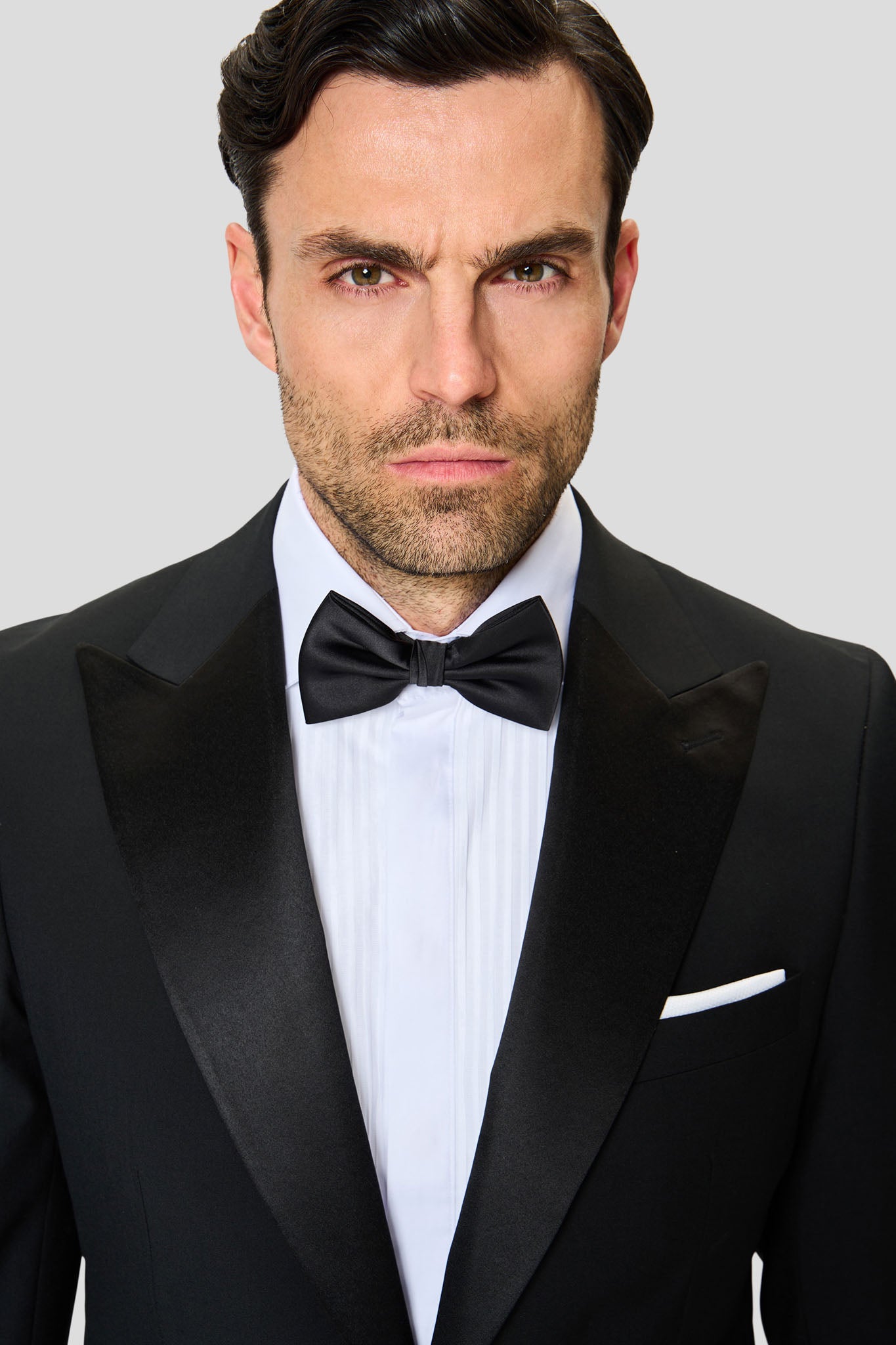 PREMIUM sort smoking jakkesæt