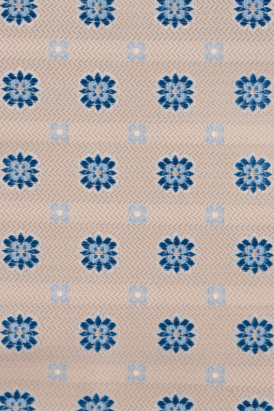 Accessory-pack (Beige & blåt blomstret)