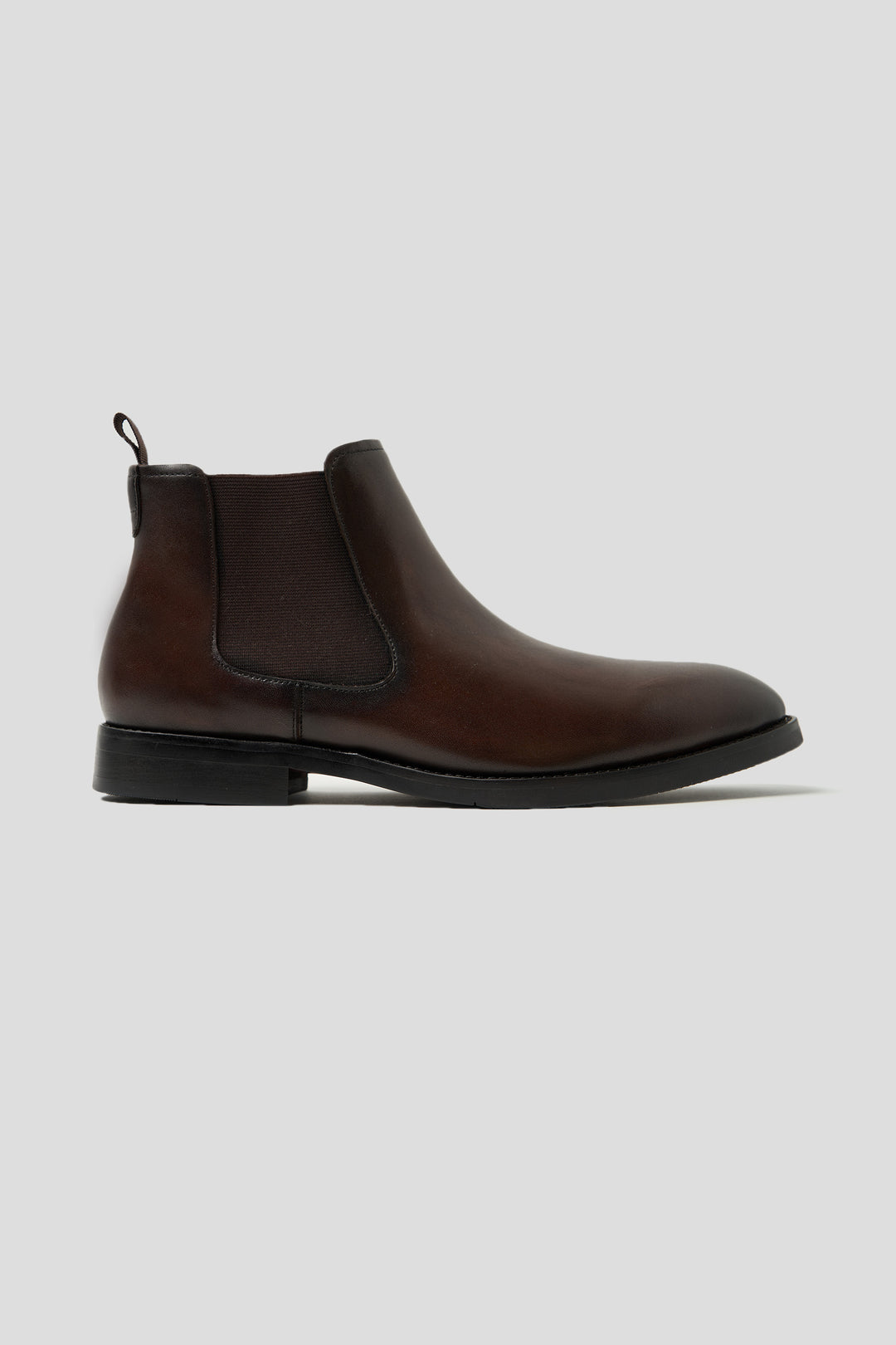 Brune chelsea boots