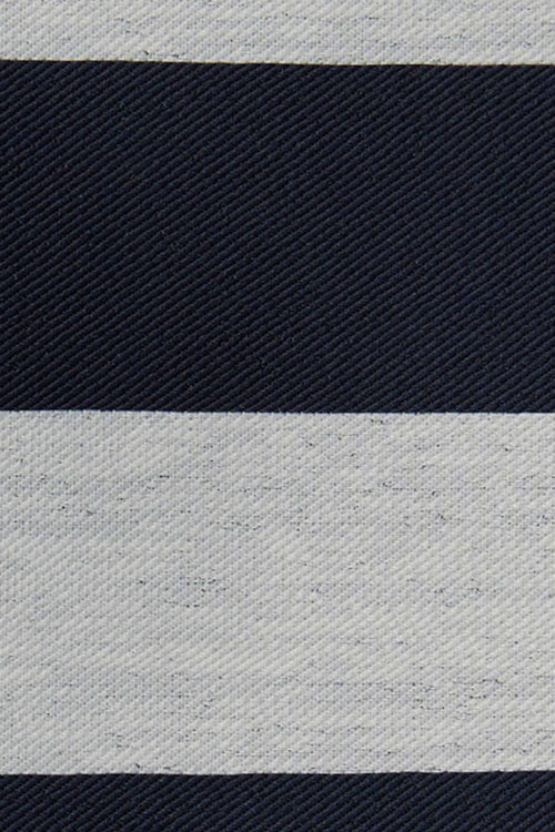 Navy stribet slips