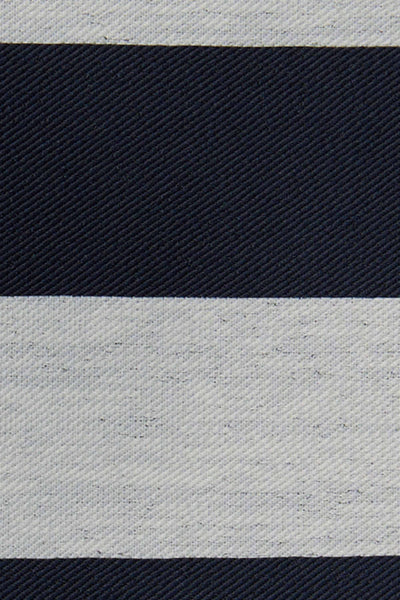 Navy stribet lommeklud