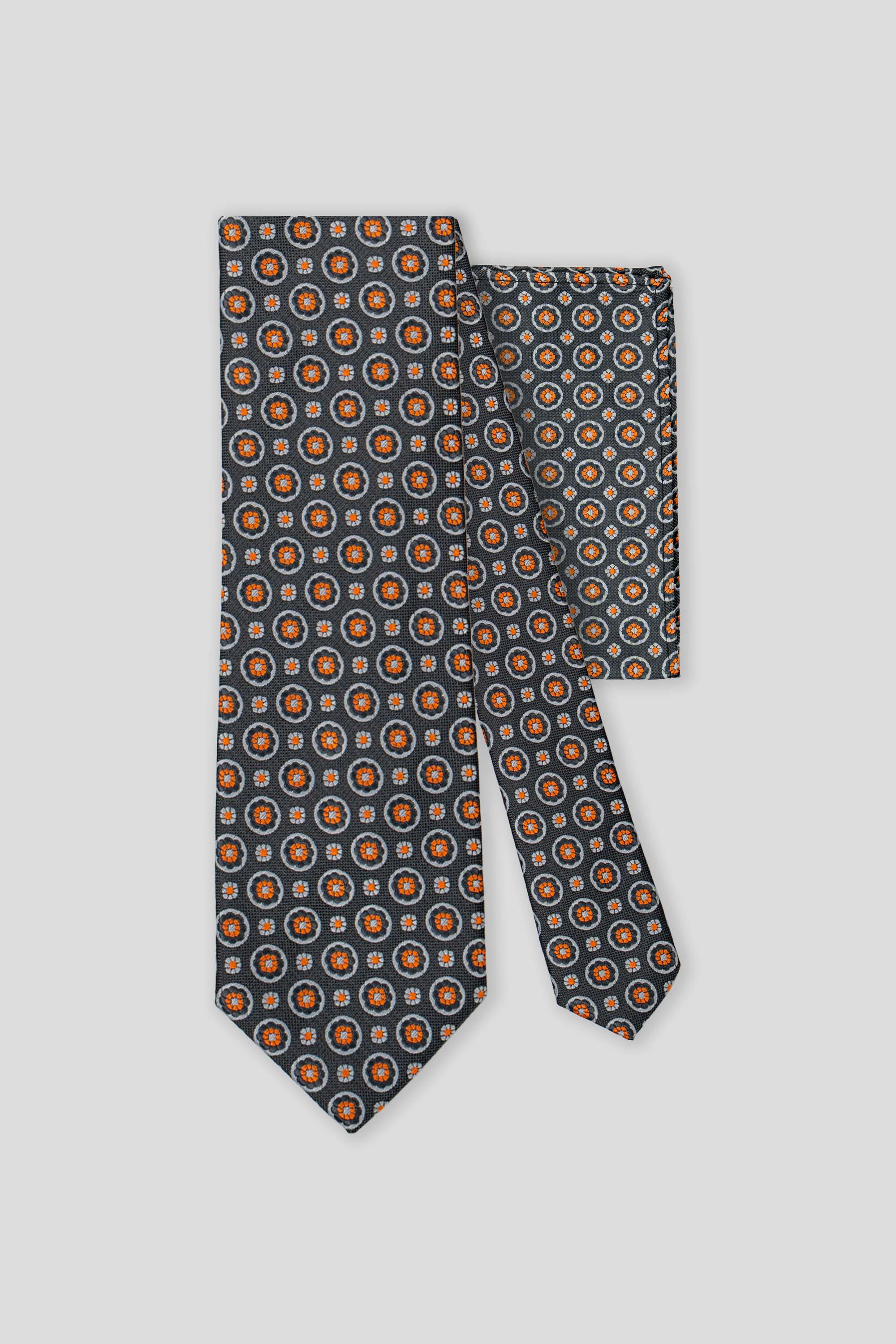 Slips & lommekluds pakke (Orange blomstret) suitclub.dk