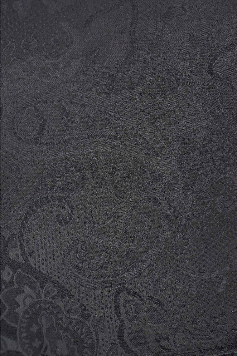 Butterfly & lommekluds pakke (Sort paisley butterfly) suitclub.dk
