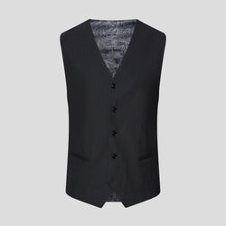 PREMIUM sort vest med sildeben