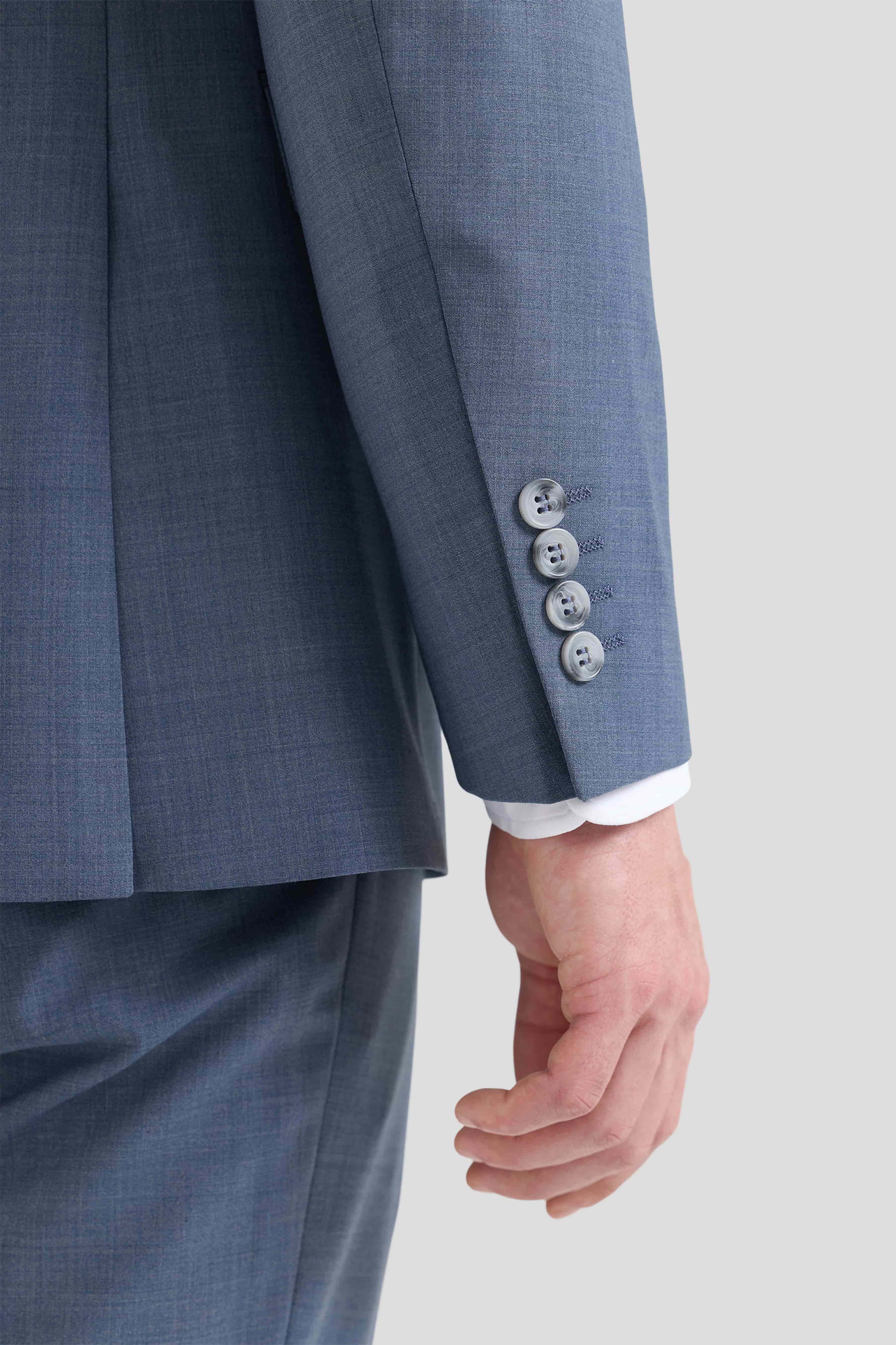 PREMIUM lyseblåt jakkesæt PREMIUM