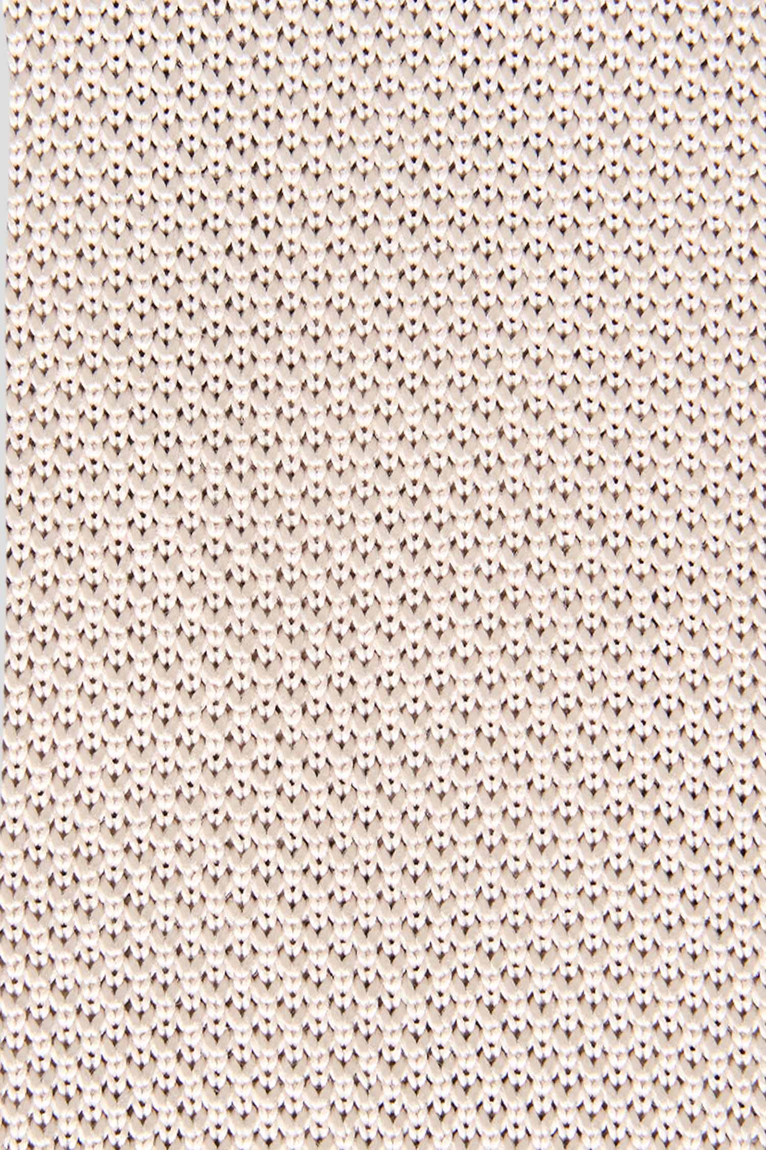 Strikket beige slips