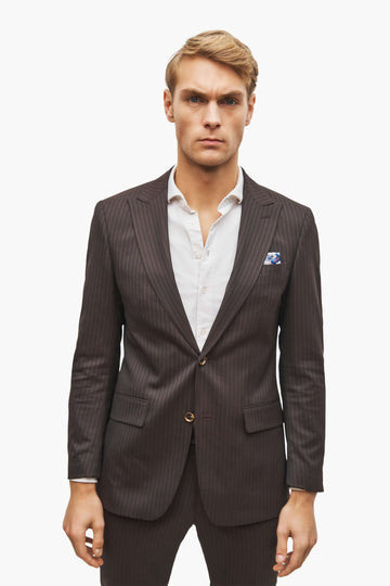 London brown two-piece suit | 2750.00 kr | Suit Club