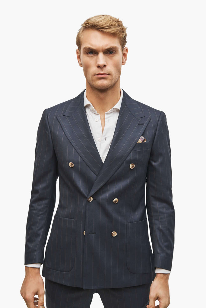 Sydney navy doublebreasted two-piece suit | 2750.00 kr | Suit Club