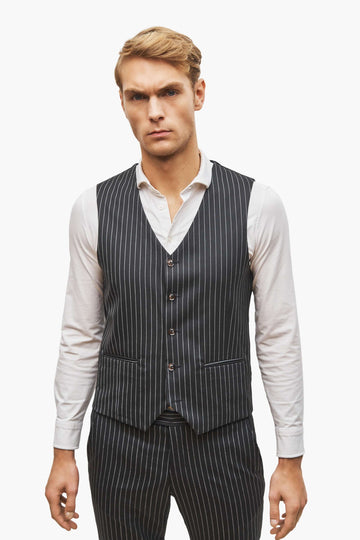 Milano black vest | 999.00 kr | Suit Club