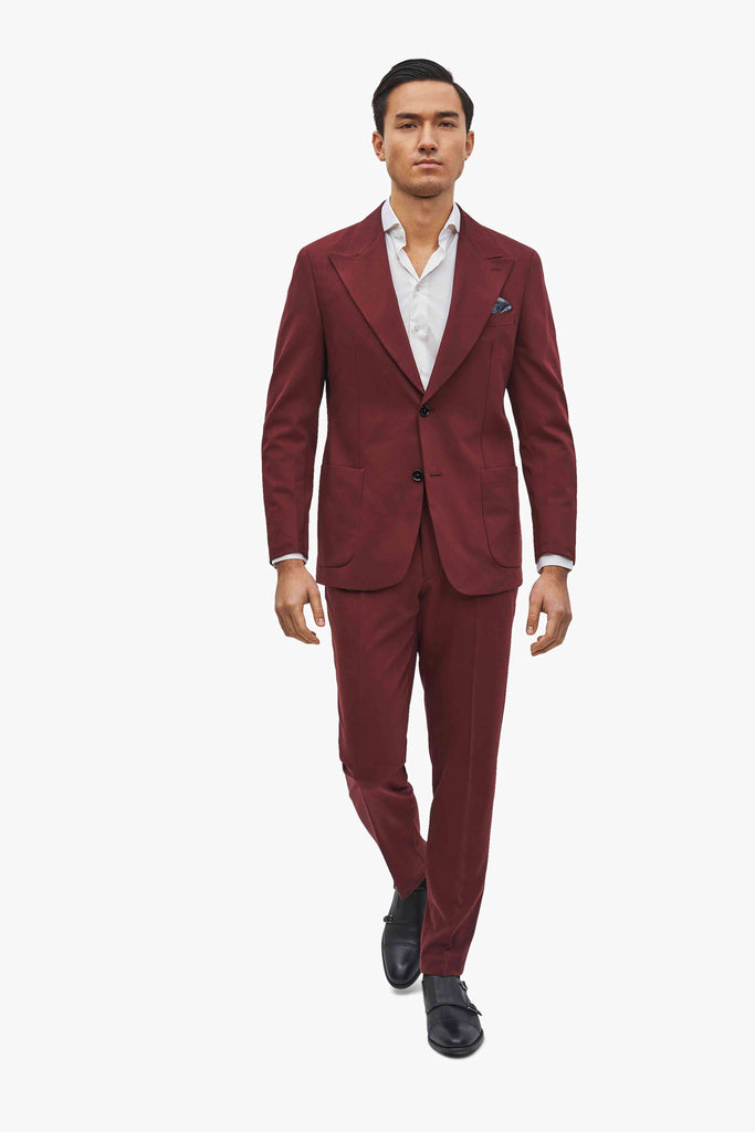 Barcelona bordeaux two-piece suit | 2750.00 kr | Suit Club
