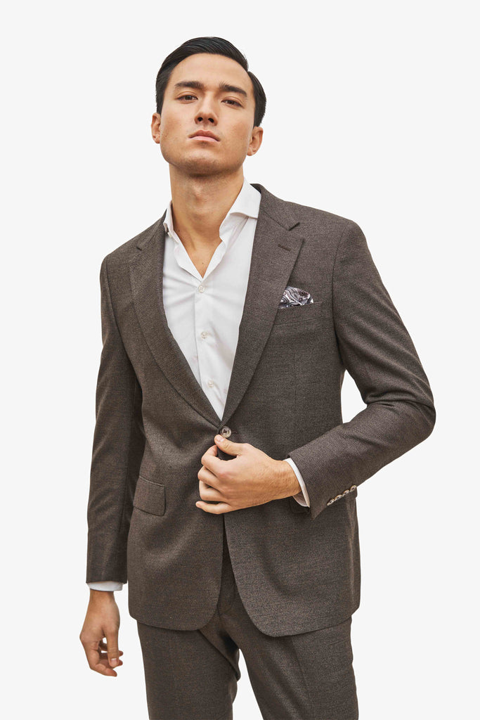 Oxford brown two-piece suit | 2750.00 kr | Suit Club