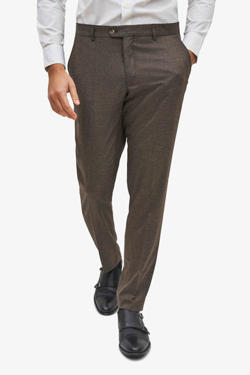 Oxford brown suit pants | 999.00 kr | Suit Club